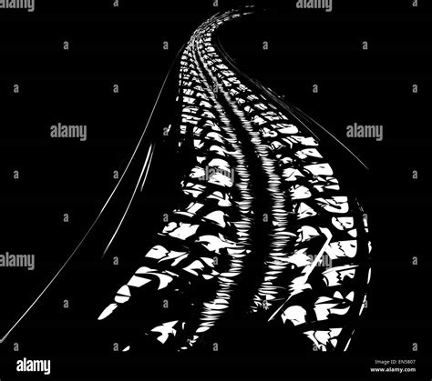 Tire tracks background Stock Photo - Alamy