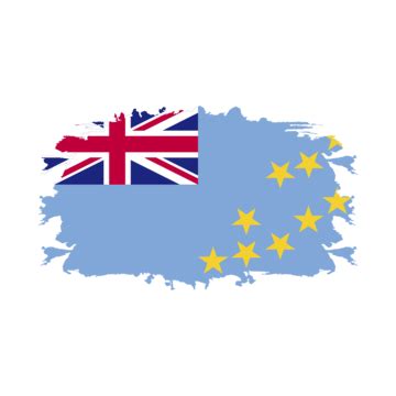 Tuvalu Flag Vector Art PNG, Tuvalu Waving Flag Design Vector, Object, Funafuti, Tuvalu PNG Image ...