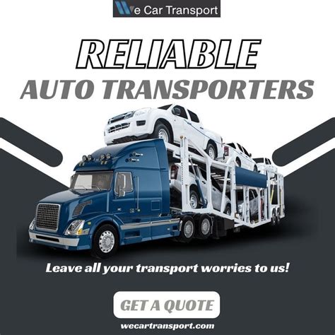 Reliable Auto Transporters | Transport companies, Vehicle shipping ...