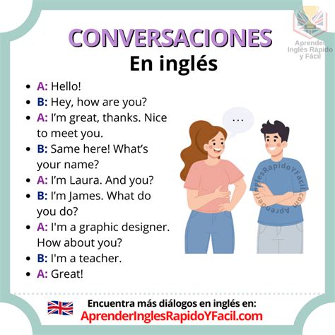 Conversaciones en inglés | Diálogos descargables en PDF