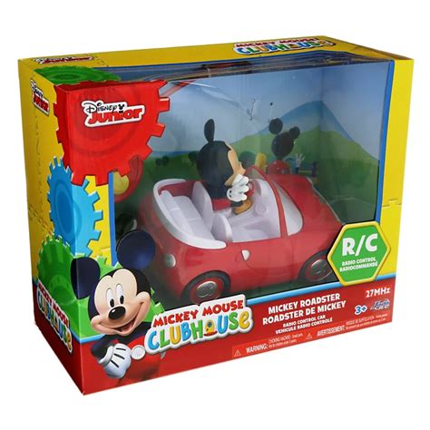 Jada Toys Disney Junior Mickey Mouse Clubhouse Mickey Roadster Radio Control Car - Shop Toys at ...