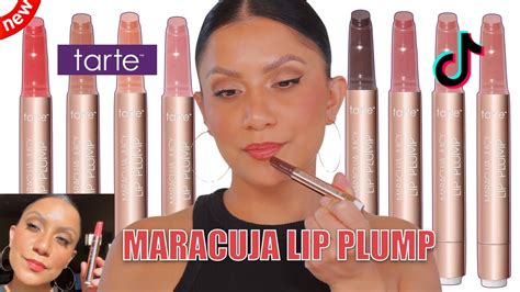 Tarte Maracuja Juicy Lip Plump Swatches| SHADES REVIEW, 43% OFF