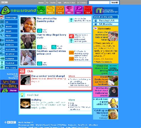 CBBC Newsround: homepage | Download Scientific Diagram