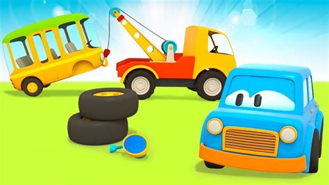 Car cartoon full episodes & Street vehicles cartoons for kids - Cars and trucks for kids. - YouTube