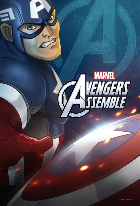 Avengers Assemble Movie, Captain America Poster, Marvel Animation ...