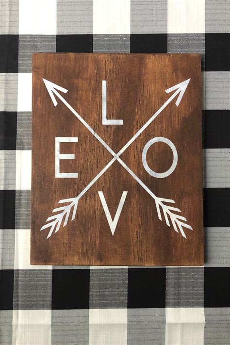 Rustic LOVE Sign | Etsy