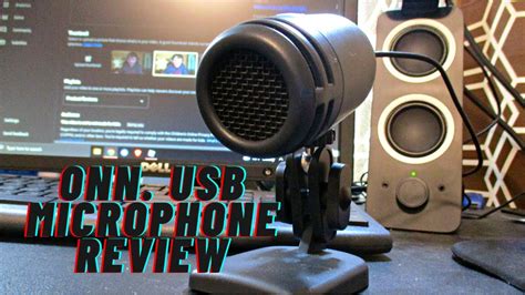 onn. USB Podcast microphone review - YouTube