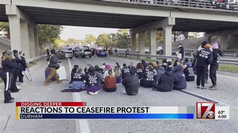 Durham police chief makes statement regarding protestors that blocked ...