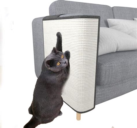 Canapé griffoir pour chat – Protection de meubles en sisal naturel contre les chats – Canapé d ...