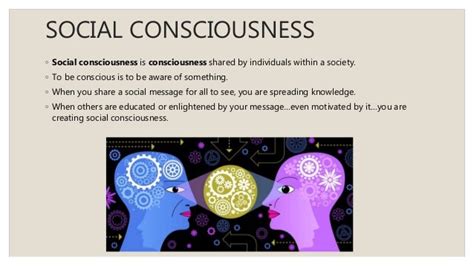 Social conscious poster