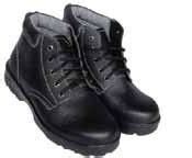 Black Steel Toe Safety Boots by Firesafety Squad from Rajkot Gujarat | ID - 6611120