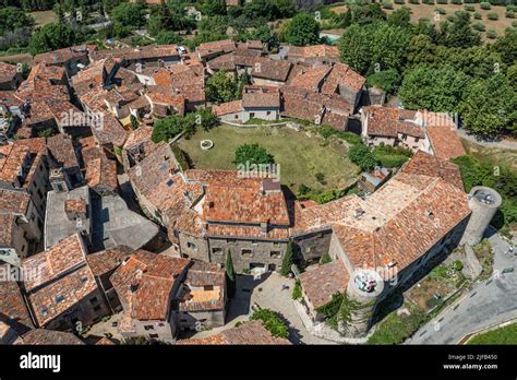 France, Var, the Dracenie, village de Tourtour, labelled Les Plus Beaux ...