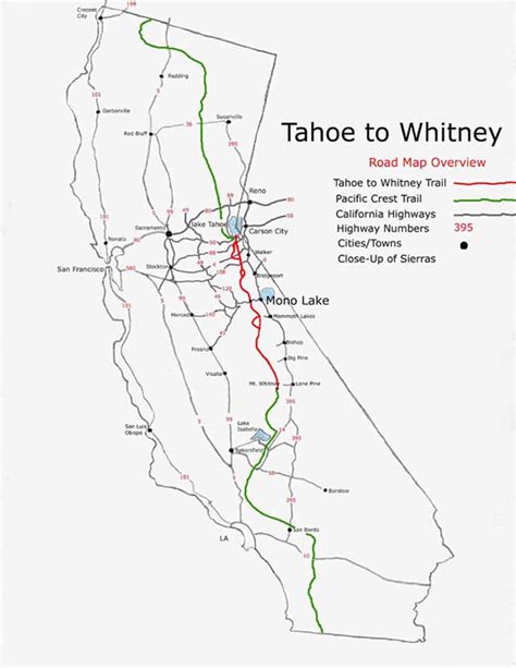 Mount Whitney California Map | Australia Map