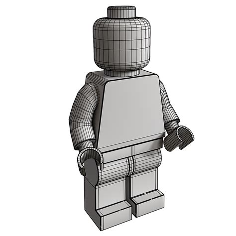 Lego Minifigure Blender 3d Model - Blender Market