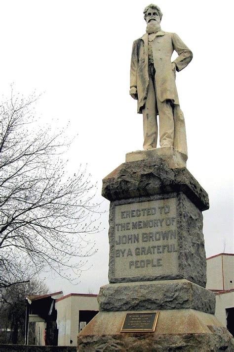 John Brown Statue | Stands on an obscure location in the Qui… | Flickr