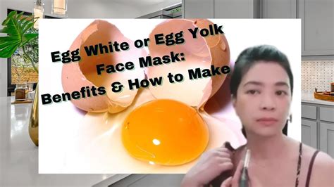 Egg White or Egg Yolk Face Mask: Benefits and How to Make It - Gee eM ...