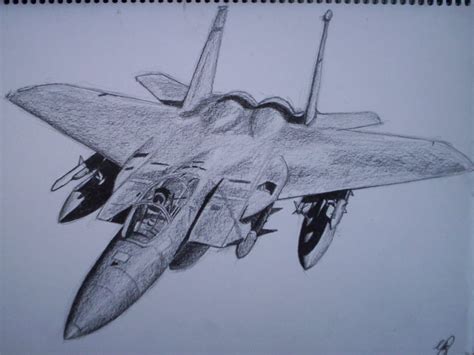 Fighter Jet Drawing at GetDrawings | Free download