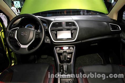 Suzuki SX4 S Cross interior at 2014 Guangzhou Auto Show