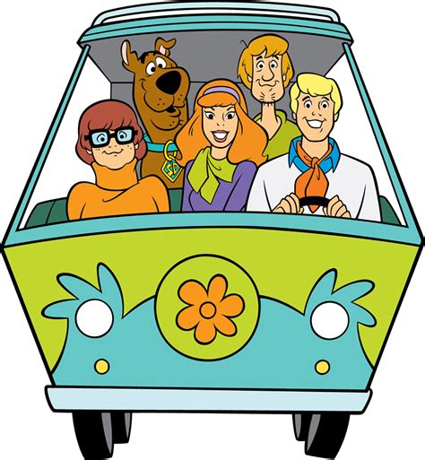 Scooby Doo Mystery Machine Svg | MockupsCreative.com