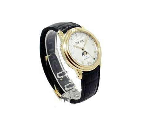 Blancpain Yellow Gold Renaissance Automatic Wristwatch Ref 3553 at 1stDibs