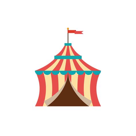 Circus tent vector illustration 19659543 Vector Art at Vecteezy