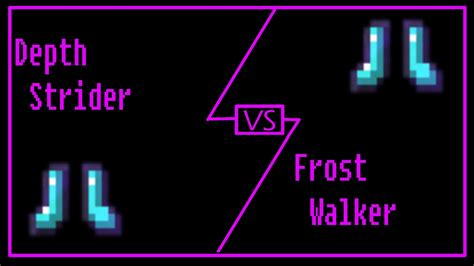 Frost Walker VS Depth Strider - YouTube