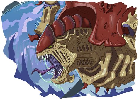 ArtStation - Tyranid Carnifex