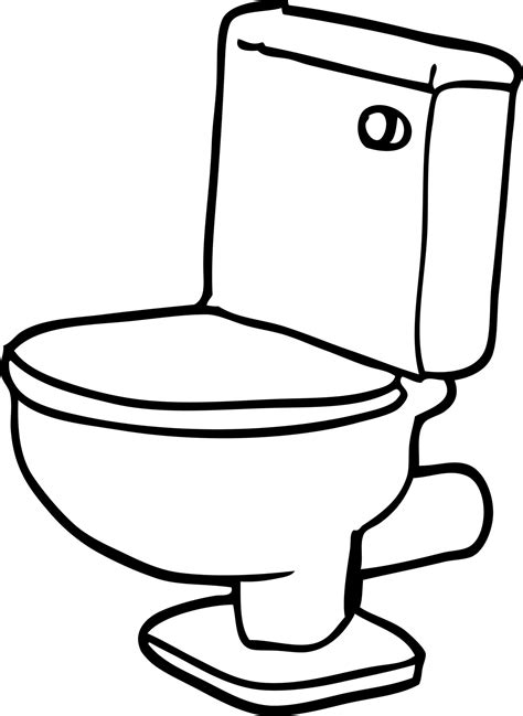 line drawing cartoon golden toilet 12198190 Vector Art at Vecteezy