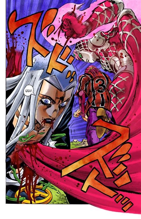 King Crimson Jojo Manga Panels - meandastranger