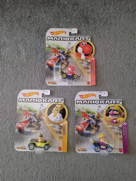 Added another 3 Mario Kart Characters : r/HotWheels