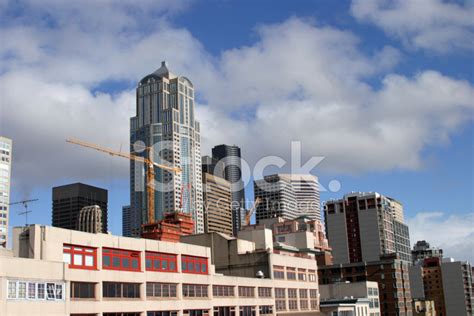 Downtown Seattle Skyline Stock Photo | Royalty-Free | FreeImages