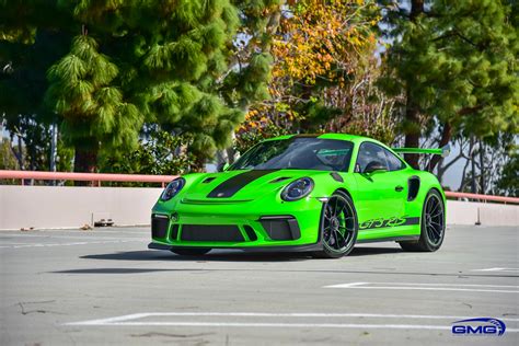 Lizard Green Porsche 991.2 GT3 RS gets Track Prepped and Carbon Fiber ...