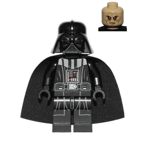 LEGO Star Wars Darth Vader (Tan Head) (75055) Minifigure - Walmart.com - Walmart.com