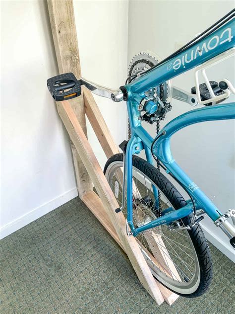 Easy DIY Bike Rack for the Wall - The Handyman's Daughter