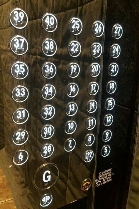 These Elevator Buttons : mildlyinfuriating