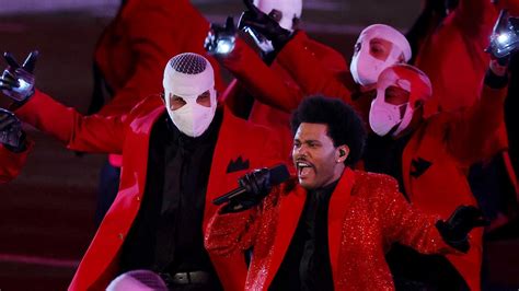 The Weeknd’s face explained | Super Bowl halftime show 2021 | Daily Telegraph