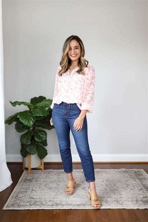 Four Ways to Wear Jeans to Work - Pumps & Push Ups