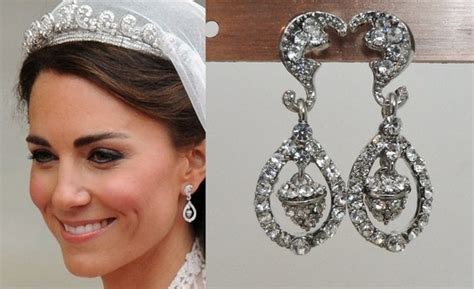 Kate Middleton Wedding Earrings katemear439 by tudorshoppe on Etsy