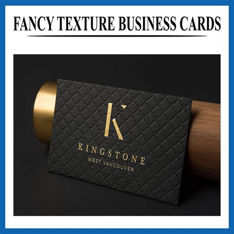 Fancy Texture Business Cards