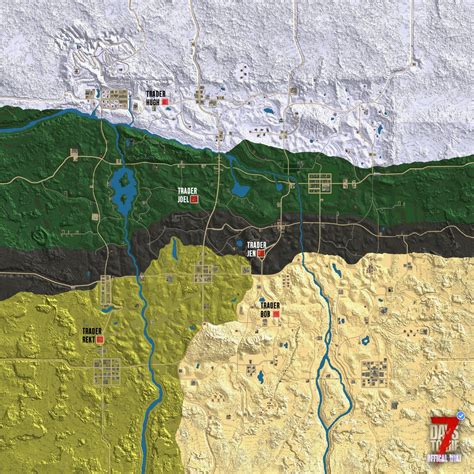 7 Days To Die Navezgane Map | The First Ever 7D2D Map