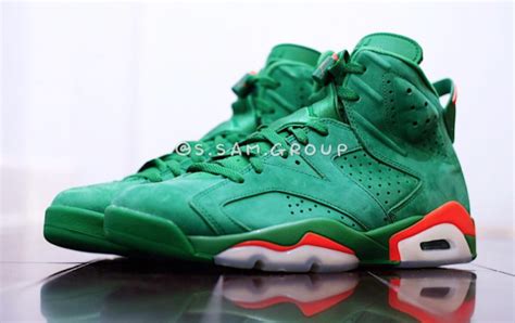 Air Jordan 6 Gatorade Green Suede Release Date - Sneaker Bar Detroit