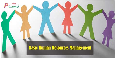 Training Basic Human Resources Management - Training Primemsi