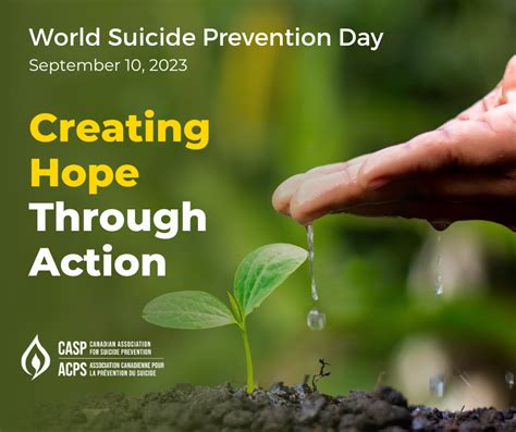 World Suicide Prevention Day, September 10, 2023 - CMHA Brant Haldimand ...