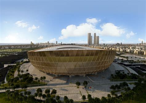 Presentado el diseño de Norman Foster para el estadio de Lusail para el ...