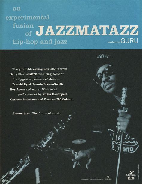 Hip-Hop Nostalgia: Guru "Jazzmatazz Volume 1" (May 18, 1993)