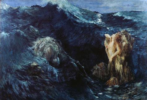 Scylla and Charybdis Painting by Ary Ernest Renan French | Fine Art America