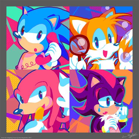 A Moment with Sonic and Friends by MissNeens on DeviantArt