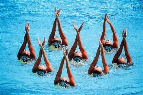 Marveling at the Soaking Wet Rockettes of the Olympics (Published 2016 ...