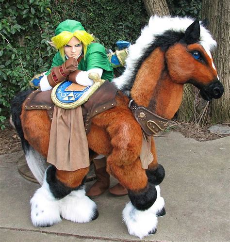EpicLink_and_Epona_by_LilleahWest | Explore mascotunmasked's… | Flickr - Photo Sharing!