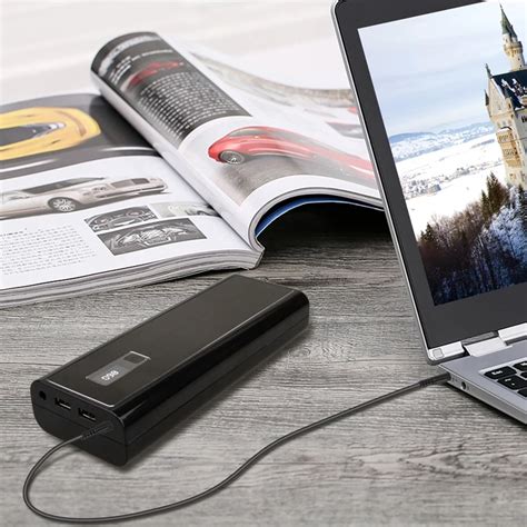 Battery Charger Laptop Power Bank 30000mah Powerbank For Notebook/pc ...